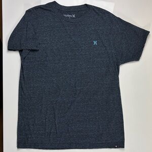 Hurley Men's Heathered Navy Tee